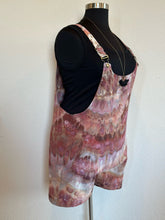 Load image into Gallery viewer, Women’s XL Cotton/Linen Overall Shorts in ‘Shiitake Twist’