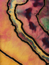 Load image into Gallery viewer, Women's 2X Reverse Geode Maxi Skirt in 'Gypsy Sky'