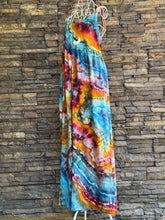 Load image into Gallery viewer, Women’s Medium (runs big—fits like a large/XL!) Geode 100% Cotton Sunchaser Scoop Neck Jumpsuit in ‘Desert Springs’