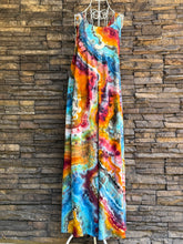 Load image into Gallery viewer, Women’s Medium (runs big—fits like a large/XL!) Geode 100% Cotton Sunchaser Scoop Neck Jumpsuit in ‘Desert Springs’
