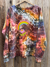 Load image into Gallery viewer, Custom Geode ‘Don’t Be A D*ck’ Lounge Set in ‘Rustic Rainbow’ for Amber