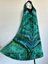 Load image into Gallery viewer, Custom Reverse Geode Sleeveless Swing Dress for Kim