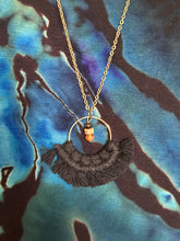 Load image into Gallery viewer, Women’s 2X Reverse Geode 3/4 Sleeve Off Shoulder Dolman Top in ‘Midnight Sapphire’