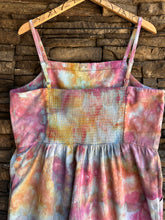 Load image into Gallery viewer, Women’s XL Upcycled Denim Jumpsuit in ‘Bird Song’