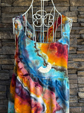 Load image into Gallery viewer, Women’s Medium (runs big—fits like a large/XL!) Geode 100% Cotton Sunchaser Scoop Neck Jumpsuit in ‘Desert Springs’