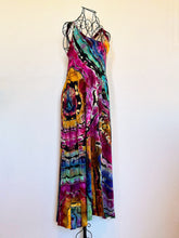 Load image into Gallery viewer, Custom Reverse Geode Midi Ballet Dress with Pockets in ‘Spectrolite’ for Becky