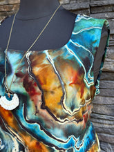 Load image into Gallery viewer, Custom Reverse Geode Dress with Pockets for Stephanie