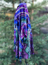 Load image into Gallery viewer, Custom Reverse Geode Swim Cover Up in ‘Peacock Ore’ for Andrew