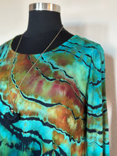 Load image into Gallery viewer, Custom Reverse Geode Tunic in ‘Colla Wood’ for Daly