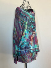 Load image into Gallery viewer, Women’s XL (fits closer to a large) Geode Sun Tarot Slouchy Pullover and Shorts Lounge Set in ‘Cosmic’