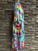 Load image into Gallery viewer, Women’s One Size (fits S-2X best) 100% Rayon Geode Cinched Kimono Duster in ‘Cosmic Eyes’