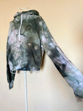 Load image into Gallery viewer, Custom 1/2 Zip Hoodie with Thumbholes in ‘Raven’ for Mel