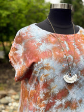 Load image into Gallery viewer, Women’s Large 100% Rayon ‘Easy Breezy’ Caftan-like Dress in ‘Blush Oasis’