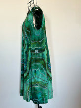 Load image into Gallery viewer, Custom Reverse Geode Sleeveless Swing Dress for Kim