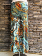 Load image into Gallery viewer, Women’s XL Geode Wide-Leg Palazzo Pants in ‘Boulder Turquoise’