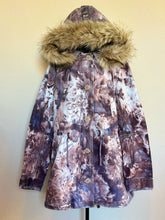 Load image into Gallery viewer, Custom Order Women’s Large Gap Parka Jacket with Removable Sherpa Lining & Faux Fur Trim Hood in ‘Dark Black’ and Corduroy Bell Bottoms for ‘Monika’