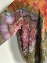 Load image into Gallery viewer, Women’s Large (can fit an XL too) Oversized Geode Corduroy Long Sleeve Button Up Shirt with Pockets in ‘Rustic Rainbow’