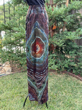 Load image into Gallery viewer, Custom Reverse Geode Women’s Rayon Reverse Geode Split Leg Pull On Pants for Jess