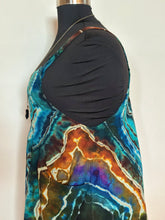 Load image into Gallery viewer, Custom Reverse Geode Overalls in ‘Labradorite’ for Tara