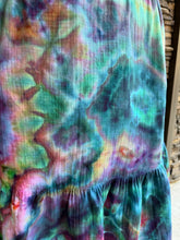 Load image into Gallery viewer, Women’s XL (runs large, fits closer to a 2X) 100% Cotton Tiered Halter Midi Dress with Pockets in ‘Cosmic Eyes’