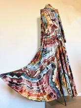 Load image into Gallery viewer, Custom Geode Maxi Dress in ‘Rustic Rainbow’ for Stacey