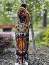 Load image into Gallery viewer, Custom Reverse Geode Surplice Maxi Dress for Lisa