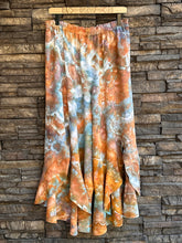 Load image into Gallery viewer, Women’s Medium (fit more like a large) 100% Rayon Geode Flounce Pull-on Pants in ‘Sunset Canyon’