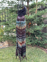 Load image into Gallery viewer, Custom Reverse Geode Women’s Rayon Reverse Geode Split Leg Pull On Pants for Jess