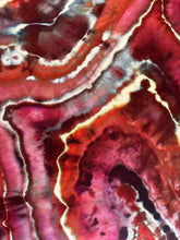 Load image into Gallery viewer, Women’s XL Geode Boho Maxi Dress in ‘Scarlet Begonias’