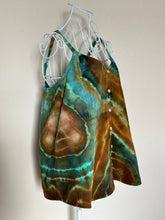 Load image into Gallery viewer, Custom Geode Tiered Maxi Skirt and Tank Top in ‘Boulder Turquoise’ for Lynn