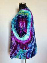 Load image into Gallery viewer, Custom Pieces for Lanette: Women’s L/XL 100% Rayon Kimono Jacket with Pockets in ‘Shiitake Twist’ & XL Geode Kimono in ‘Fluorite’