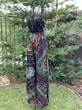 Load image into Gallery viewer, Custom Reverse Geode Women’s Rayon Reverse Geode Split Leg Pull On Pants for Jess