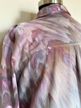 Load image into Gallery viewer, Custom Long Sleeved Cinch Waist Dress in ‘Brushed Steel’ Twist for Ashley