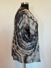 Load image into Gallery viewer, Custom Geode ‘Turkey Tail Mushroom’ Kimono and Reverse Geode Maxi Dress for Pamela