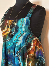 Load image into Gallery viewer, Custom Reverse Geode Overalls in ‘Labradorite’ for Tara