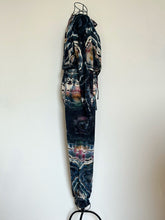 Load image into Gallery viewer, Women’s Medium Reverse Geode Terry Long Sleeved Jumpsuit in ‘Pinot Sage & Teal’