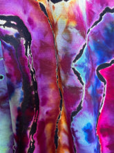 Load image into Gallery viewer, Custom Reverse Geode Maxi Skirt in ‘Spectrolite’ for Rachael