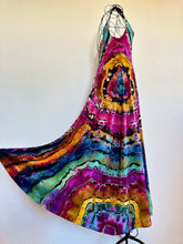 Load image into Gallery viewer, Custom Reverse Geode Midi Ballet Dress with Pockets in ‘Spectrolite’ for Becky