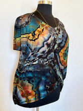 Load image into Gallery viewer, Custom Reverse Geode Twist Top in ‘Midnight Jasper’ for Susan