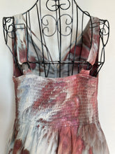 Load image into Gallery viewer, Women’s Medium Linen/Rayon V-Neck Strappy Jumpsuit with Pockets in ‘Shiitake Twist’