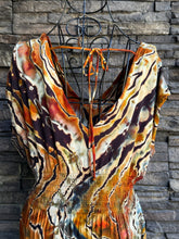Load image into Gallery viewer, Custom Reverse Geode Jumpsuit in ‘Golden Hour’ for Amy