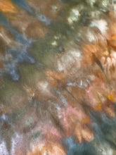 Load image into Gallery viewer, Women’s 2X 100% Rayon Waterfall Kimono Jacket in ‘Teal Gold’