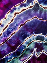 Load image into Gallery viewer, Custom Reverse Geode Swim Cover Up in ‘Peacock Ore’ for Andrew