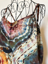 Load image into Gallery viewer, Women’s Large Reverse Geode Spaghetti Strap Jumpsuit in ‘Golden Age’