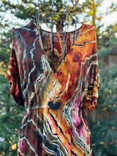 Load image into Gallery viewer, Custom Reverse Geode Surplice Maxi Dress for Mary