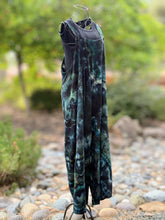 Load image into Gallery viewer, Custom Geode Wide Leg Overalls in ‘Moss Agate’ for Robyne
