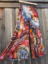 Load image into Gallery viewer, Custom Geode Cropped Palazzo Pants in ‘Rustic Rainbow’ for Heather