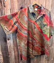 Load image into Gallery viewer, Custom Geode Men’s Rayon Button Up Shirts for Sarah