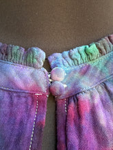 Load image into Gallery viewer, Women’s XL (runs large, fits closer to a 2X) 100% Cotton Tiered Halter Midi Dress with Pockets in ‘Cosmic Eyes’