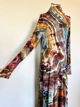 Load image into Gallery viewer, Custom Geode Maxi Dress in ‘Rustic Rainbow’ for Stacey